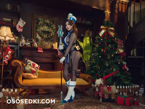麻花麻花酱 (Mahua Mahuajiang) cosplay Maiden Ice Rose - NIKKE - 2