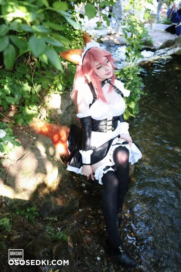 【Fate Extra】 Tamamo maid + lingerie Set - 2
