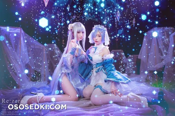 [Miyana咪呀、紫玥桃-Sakuramomo] Crystal Dress ver. (Re_ゼロから始める異世界生活) - 2