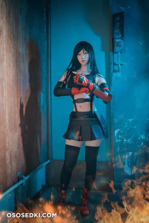 Bambi. Tifa Lockhart. Final Fantasy. Bodysuit - 2
