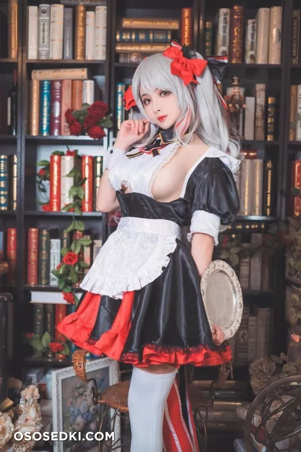 Rioko. Prinz Eugen. Azur Lane. Maid - 2