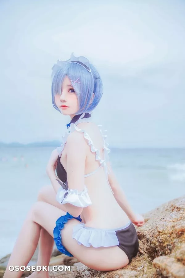 Cherry Peach Meow. Rem. Re Zero. Beach - 2