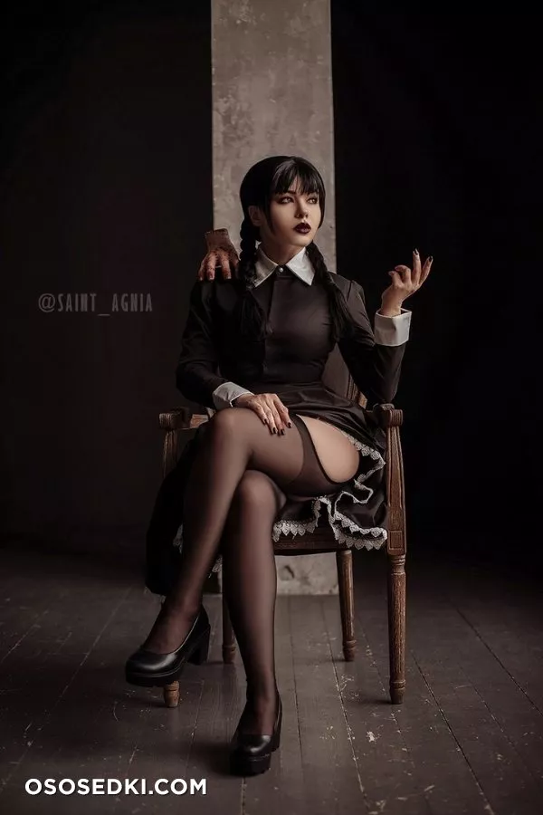 Saint Agnia. Wednesday Addams. Addams Family - 2