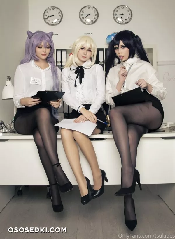 Tsukides &amp; Aki Puff &amp; Liya Des. Keqing &amp; Klee &amp; Mona - 2