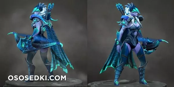 Drow Ranger - Eldwurm's Touch [Процесс создания] - 2