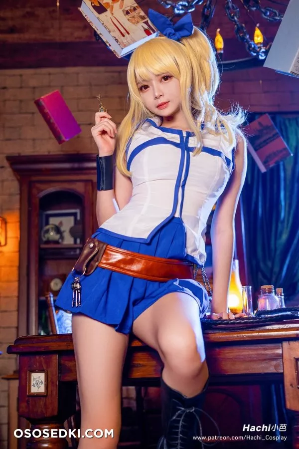 Lucy Heartfilia (Fairy Tail) Hachi Cosplay  - 2