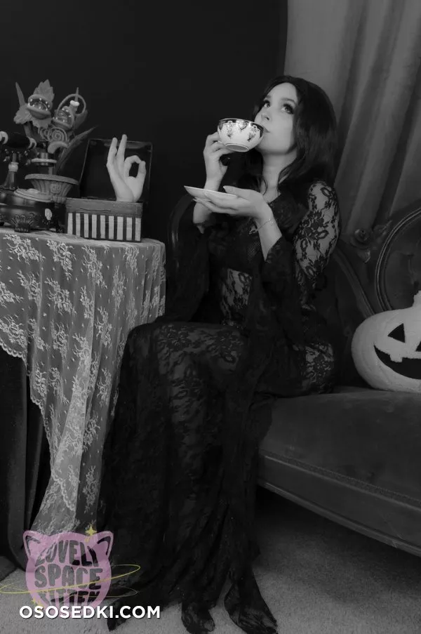 Morticia Addams (The Addams Family) - Lovely Space Kitten - 2