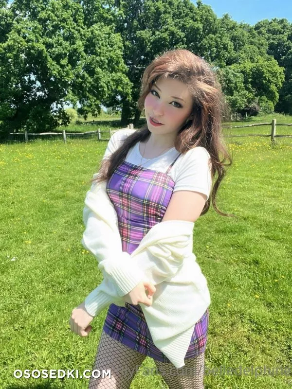 Belle Delphine Purple Dress - 2