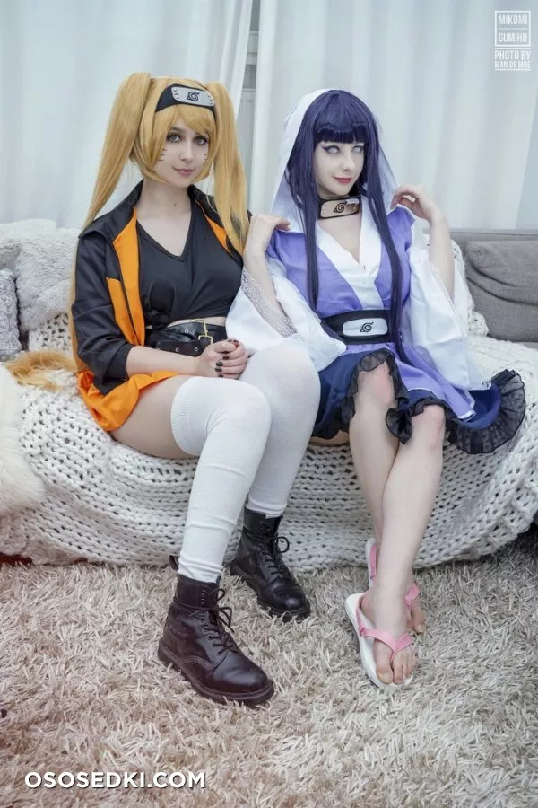 Mikomi Hokina - Naruto x Hinata Ero collab and selfies - 2
